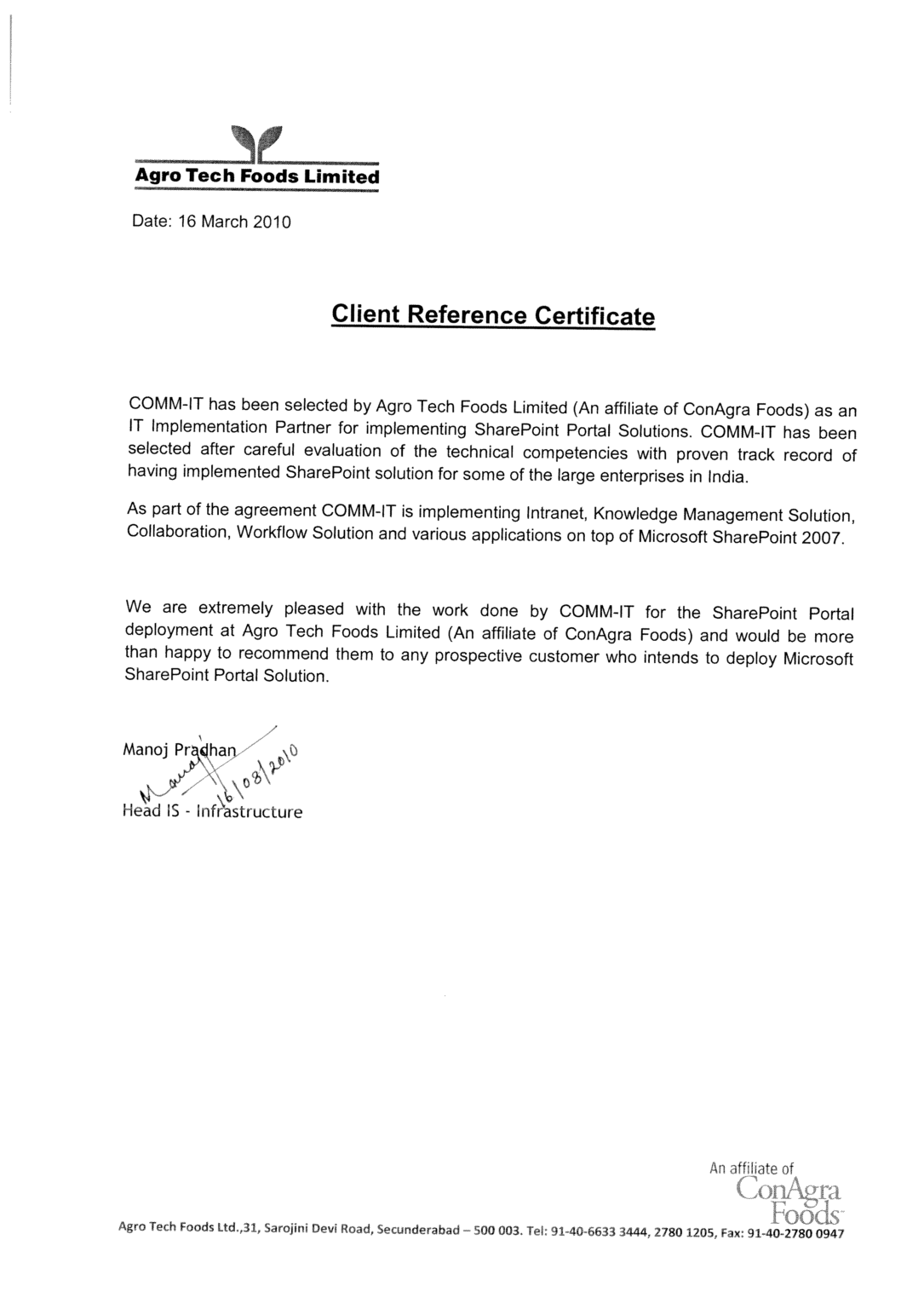 Top sharepoint development company india comm it